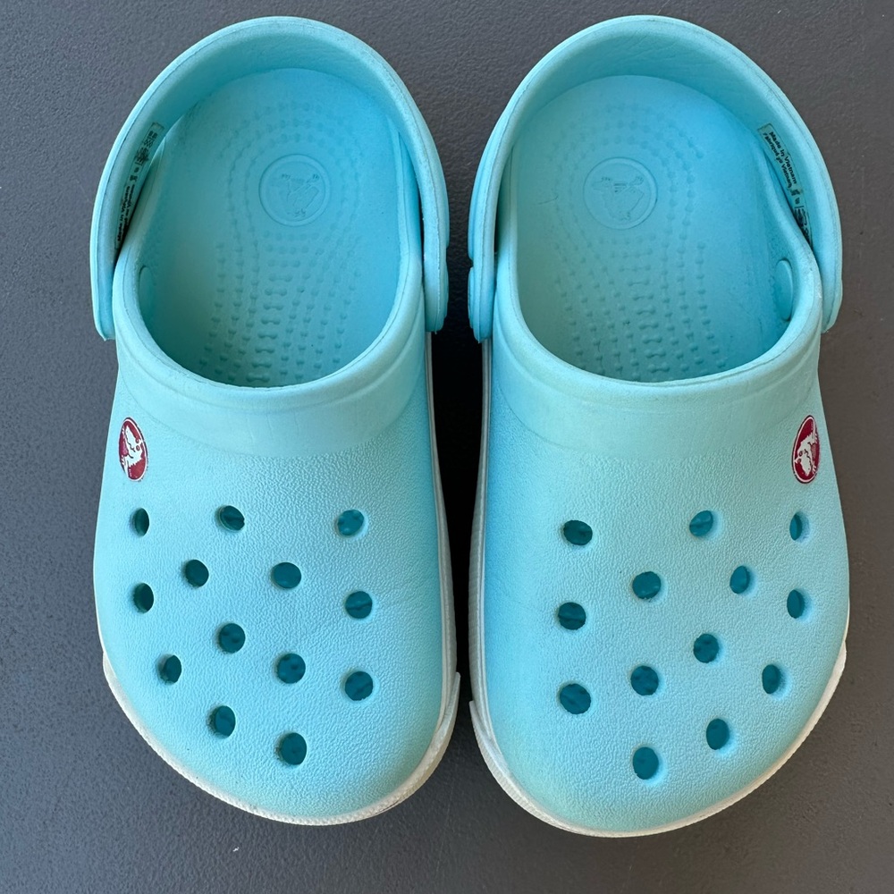 CROCS Kids' Light Blue Sandals